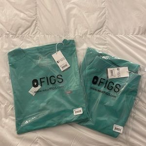 Figs scrub set. Surgical Green. Medium